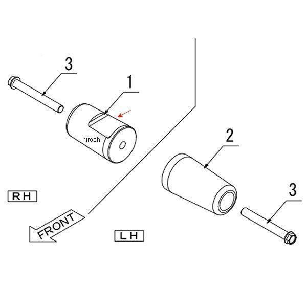 【メーカー在庫あり】 50360-31166-80 モリワキ パッドブラック NTC 80MMXM1...