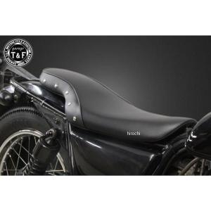 heavens タックロールシート　250TR 250TR カスタムシートカバー ブラック/タックロール