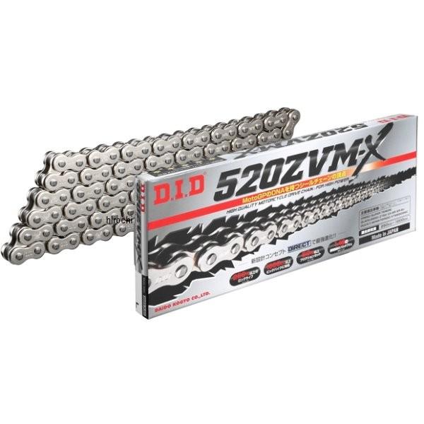 DID 520ZVM-X-100L ZJ(カシメ) SILVER 4525516335157 DID...