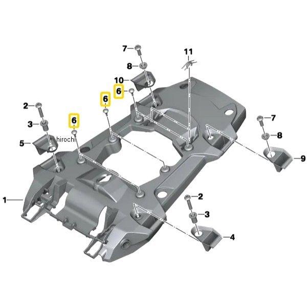 52537703580 BMW純正 ラバー サポート JP店