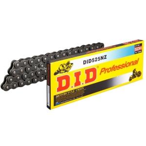 525NZ-74L-ST-FJ 4525516170024 DID 大同工業 チェーン 525NZ ノンシール シリーズ スチール 74L クリップ JP店