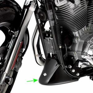 58882-04DH ハーレー純正フロントスポイラー ビビッドブラック【未使用】 Harley Davidson スポーツスター フロントスポイラー 2004〜22年