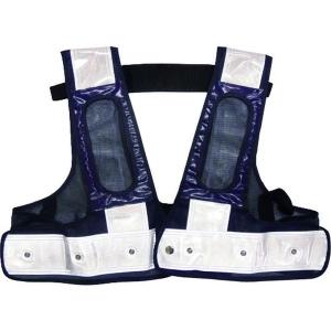 5941121 ミズケイ ミズケイ フルハーネス用LED安全ベスト/赤LED JP店