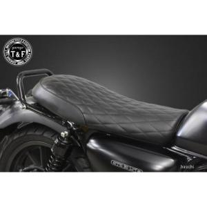 GB350　ショートフラットシート(タックロール) 605201 ガレージT＆F フラットシート タックロール GB350(GB350S取付
