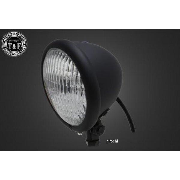 6061833 ガレージT＆F 4.5インチベーツライト オールマットブラック/クリアーレンズ仕様+...