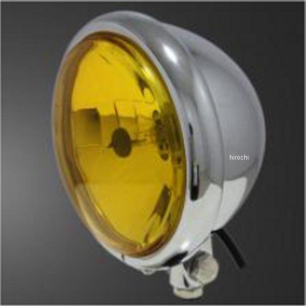 6080713 ガレージT＆F 5.75インチベーツライト オールメッキ/イエローレンズ+ステーH ...