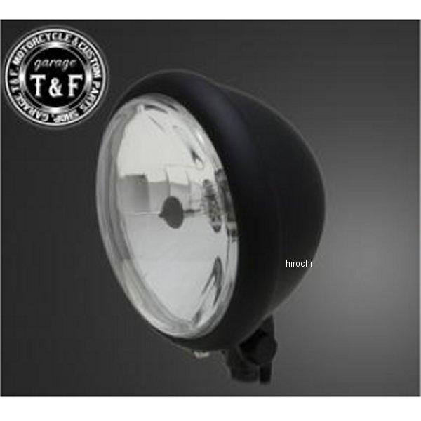 6080753 ガレージT＆F 5.75インチベーツライト オールマットブラック/クリアーレンズ+ス...