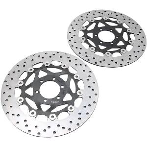 ブレーキディスクローター ディスクローター 2枚セット フロント用 17