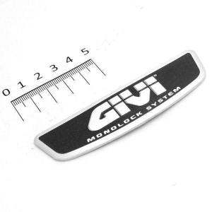 【メーカー在庫あり】 66541 ジビ GIVI モノロックケース用 E470GIVI ロゴ Z1294R JP店｜hirochi