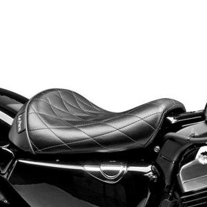 Le Pera シート LF 856 ブラック 取り付け金具付きスポーツスター用 ラペラ L-856 Le Pera SILHOUETTE(シルエット）ソロシート '82