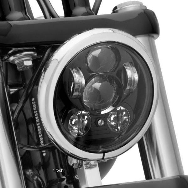 67700145A ハーレー純正 5-3/4インチ LEDヘッドライト デーメーカー ブラック JP...