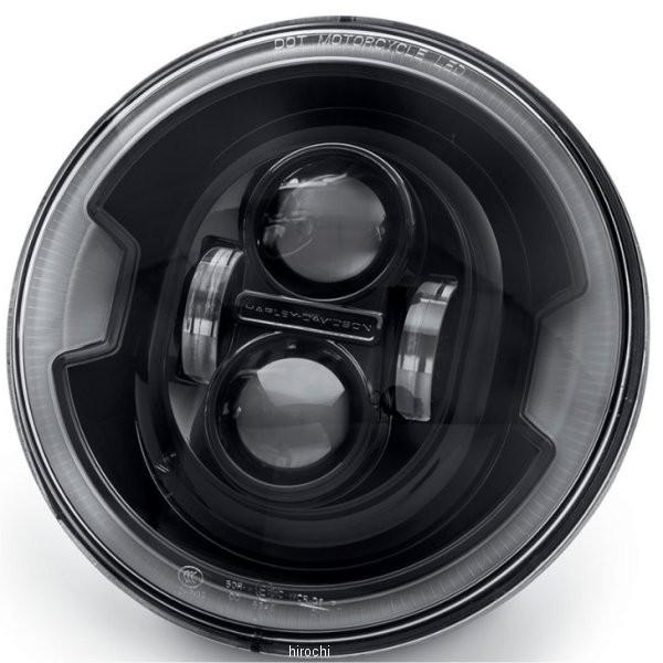 67700430A ハーレー純正 7インチ デーメーカー プロジェクターLEDヘッドライト 黒 JP...