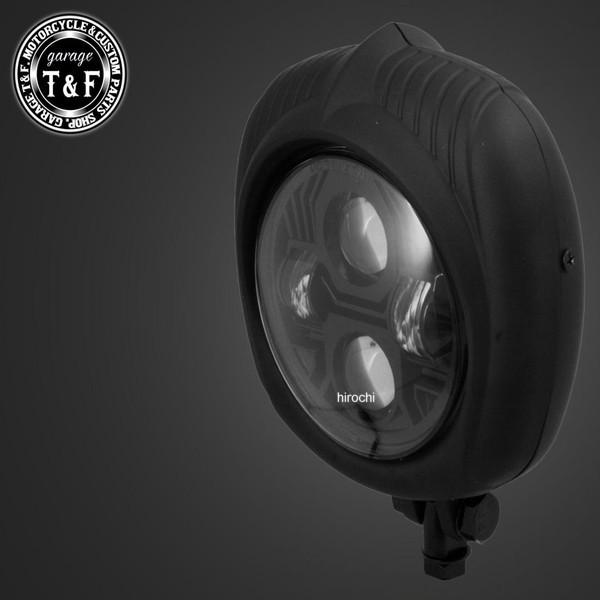 7091030 ガレージT&amp;F エレクトロライン54レプリカヘッドライト(ブラック)LED仕様 ホン...