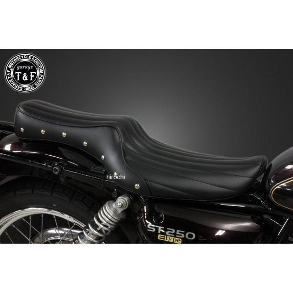【New】 7120324 ガレージT＆F スタッド付きダブルシート バーチカル スズキ ST250...