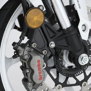 RPM Racing ラジアルマウントブレーキキャリパー　キャリパーサポート 4POTラジアルマウントRPMキャリパー交換（ホンダ ライブディオZX）by