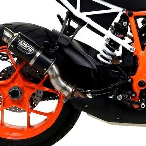 アロー 72624AKN+72156PD-690SMCR ARROW スリップオンマフラー RACE