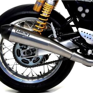 アロー 71974PRI Arrow スリップオンマフラー Pro-Race ニクロム