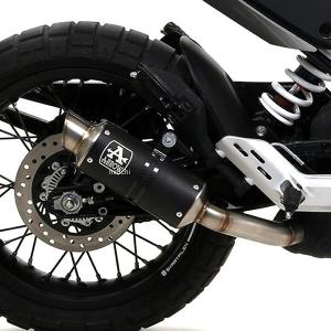 アロー 72636GP+Svartpilen125 Arrow スリップオンマフラー GP2 21年