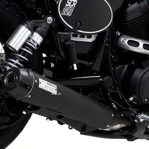 ホンダ グロム 21- スリップオンマフラー ブラック レッドアクセント