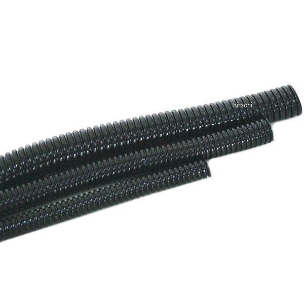 【メーカー在庫あり】 801380 ポッシュ POSH コルゲーチチューブ 黒 6mm/1m JP店