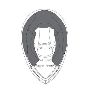 KIT03023-001-M エージーブイ AGV チークパッド K-3 SV用 アジアフィット Mサイズ JP店
