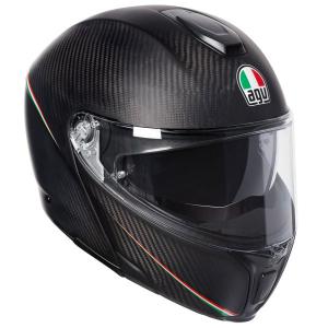 120192I0001-S エージーブイ AGV フルフェイスヘルメット スポーツモデュラー トリコロール マットカーボン/イタリア Sサイズ JP店