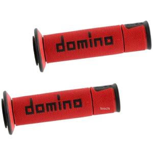 A45041C4042 ドミノ domino グリップ A450 レーシングタイプ 汎用 赤/黒 JP店