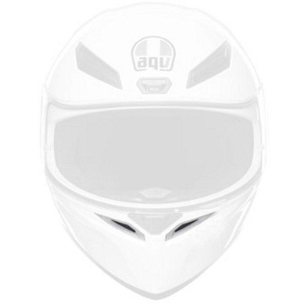 KR030003001-N エージーブイ AGV チンベントフレーム K3 SV/K1 001-ホワ...