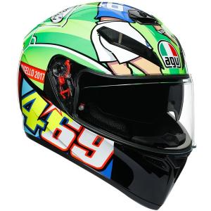 030190MF009-S エージーブイ AGV フルフェイスヘルメット K3 SV ROSSI MUGELLO 2017 Sサイズ JP店