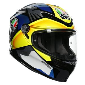 630192MF012-L エージーブイ AGV フルフェイスヘルメット K6 JOAN 黒/青/黄 Lサイズ SP店
