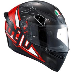 028192IY017-M エージーブイ AGV フルフェイスヘルメット K1 SHIFT 黒/赤 Mサイズ JP店