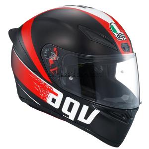 028192IY018-S エージーブイ AGV フルフェイスヘルメット K1 GRIP マットブラック/赤 Sサイズ JP店