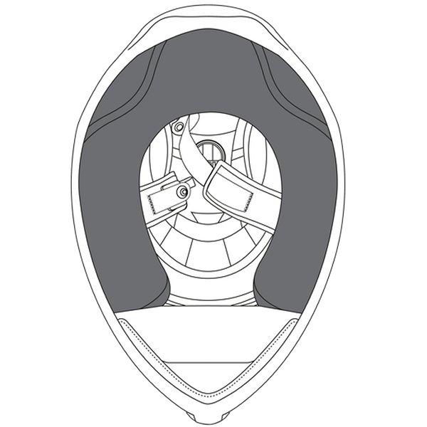 18500042001 エージーブイ AGV チークパッド アジアンフィット K1、K1S用 XLサ...