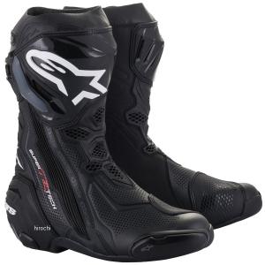 アルパインスターズ　スーパーテックR ブーツ　SUPER TECH R 43 黒 alpinestars SUPERTECH-R BOOT ブラック 43(27.5cm) バイク オンロード