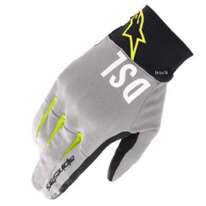 3567421 アルパインスターズ AS-DSL SHOTARO グローブ ライトグレー/黄 Mサイズ JP店