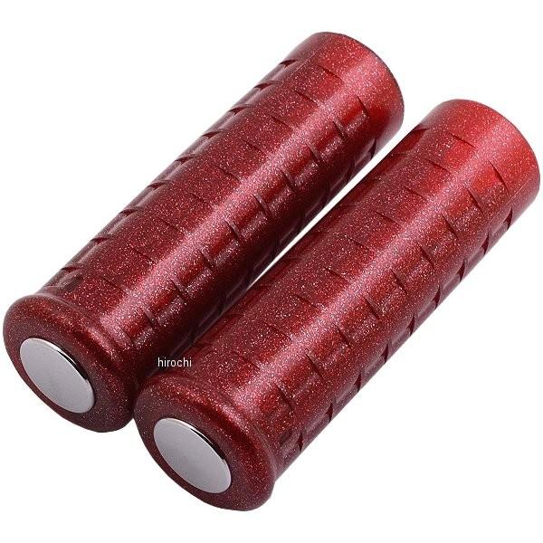 【メーカー在庫あり】 811482 ポッシュ POSH ワッフルグリップ 汎用 1インチ 赤ラメ J...