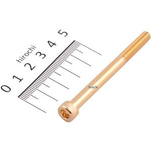 811640-070 ポッシュ POSH ステンレスキャップボルト 24Kメッキ M6x70 1個入り JP店