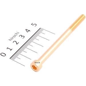 811640-080 ポッシュ POSH ステンレスキャップボルト 24Kメッキ M6x80 1個入り JP店