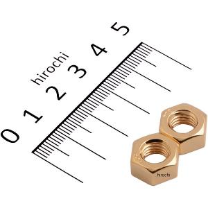 811670-08 ポッシュ POSH ステンレス六角ナット 汎用 M8 P1.25 24Kメッキ 2個入り JP店