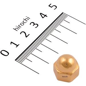 811680-10 ポッシュ POSH SUS304 袋ナット M10 P1.25 24Kメッキ 1個入り JP店