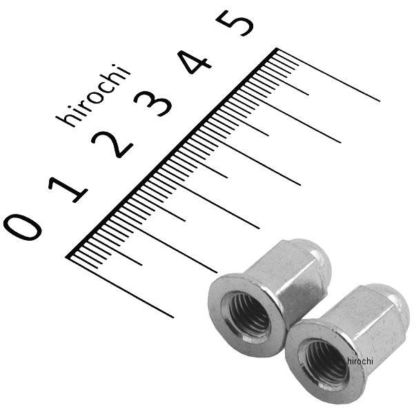 【メーカー在庫あり】 820740-07 ポッシュ フランジ付ロング袋ナット M7 P1.0 メッキ...