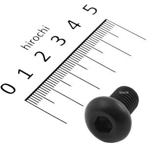 830840-015 ポッシュ POSH SUS304 六角穴付ボタンキャップボルト 汎用 M10x15 P1.25 黒 ステンレス 1本入り JP店