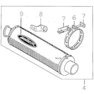 8312-K74-00 ビート BEET サイレンサー ジョイントステー ZEPHYR-X JP店