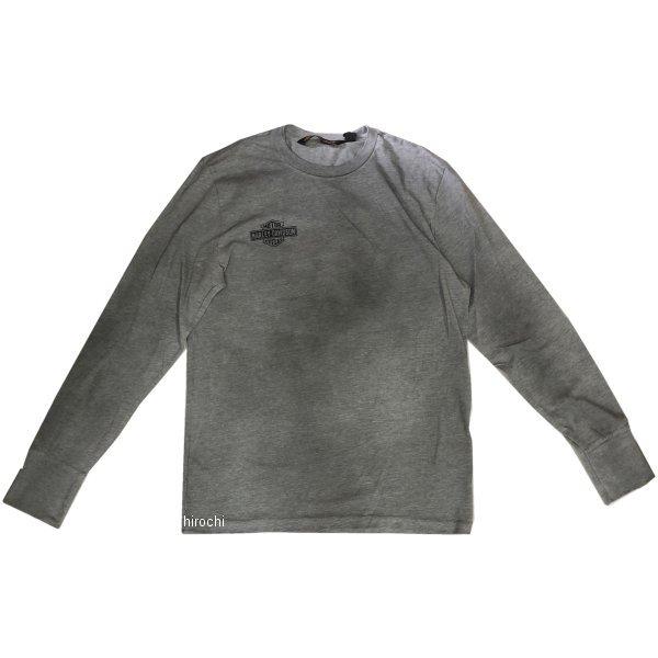 【即納】 96558-19VM/002L ハーレー純正 新品 長袖 シャツ スカルプロファイル グレ...