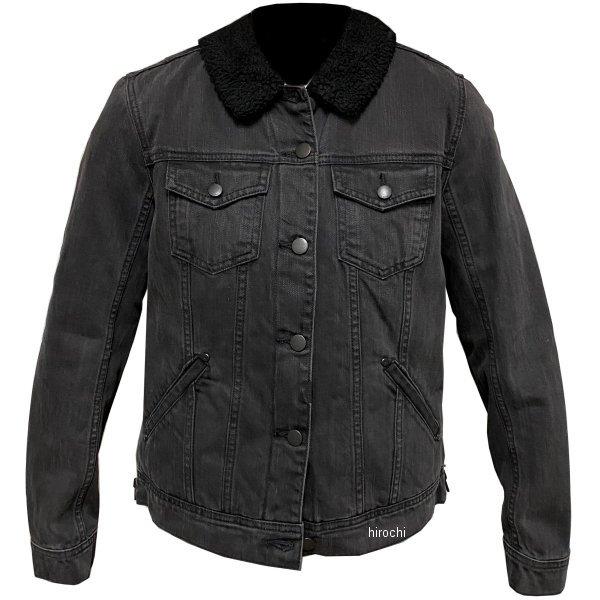 【即納】 97419-17VW/000S ハーレー純正 新品 デニムジャケット フリースカラー 黒 ...