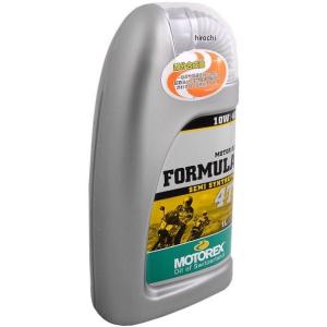 【メーカー在庫あり】 97802 モトレックス MOTOREX FORMULA 4T 10W-40 4サイクルオイル 1L JP店｜hirochi