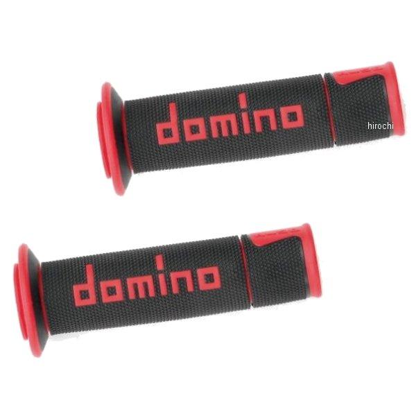A45041C4240 ドミノ domino グリップ レーシングタイプ A450R 汎用 黒/赤 ...