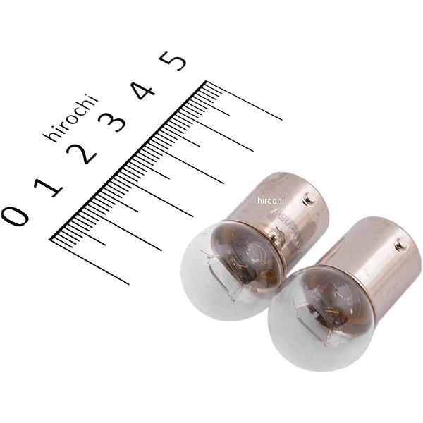 【メーカー在庫あり】 A5109 M&amp;H マツシマ 口金シングル球 12V15W ウインカー球 (ク...