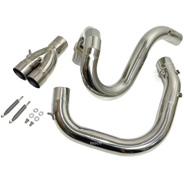 AE-42022 アエラ AELLA チタンエキパイ ドゥカティ スクランブラー800 チタンブルー...