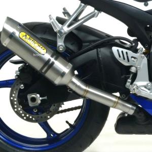 M4 Exhaust GSX-R750 2011-2026 GPスリップオンブラックマフラー